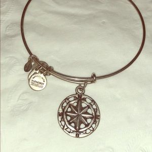 Alex and Ani Compass Charm Bracelet